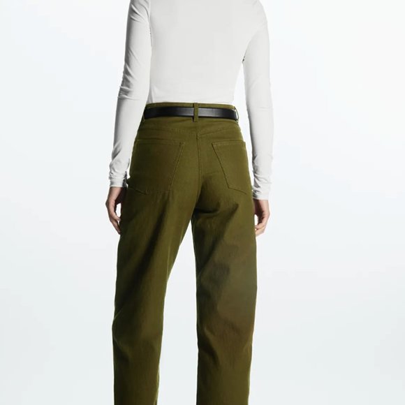 COS Tapered-leg High-rise Chinos - Picture 2 of 6